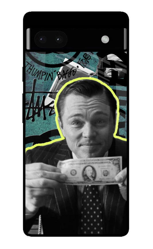 Wolf Of Wall Street Graffiti Edit Glass Case for Google PIXEL 6A