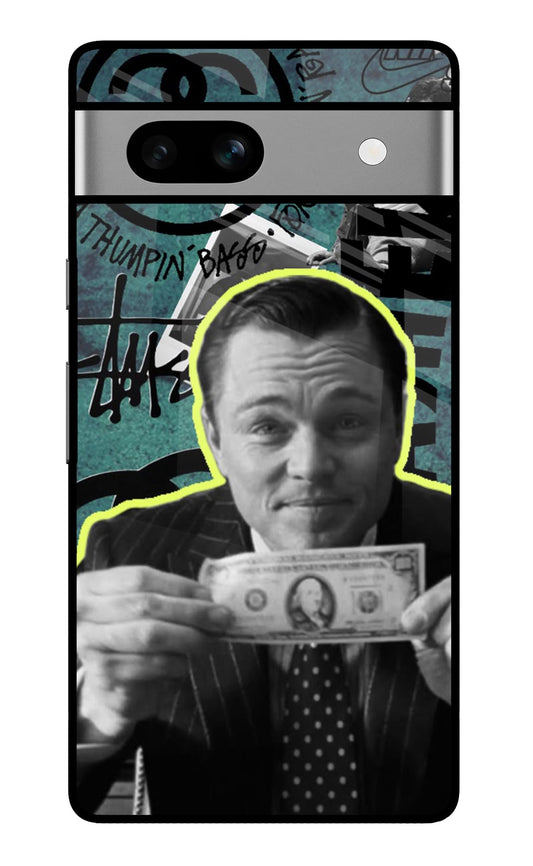 Wolf Of Wall Street Graffiti Edit Glass Case for Google Pixel 7A