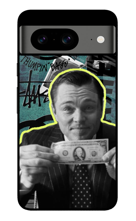 Wolf Of Wall Street Graffiti Edit Glass Case for Google Pixel 8