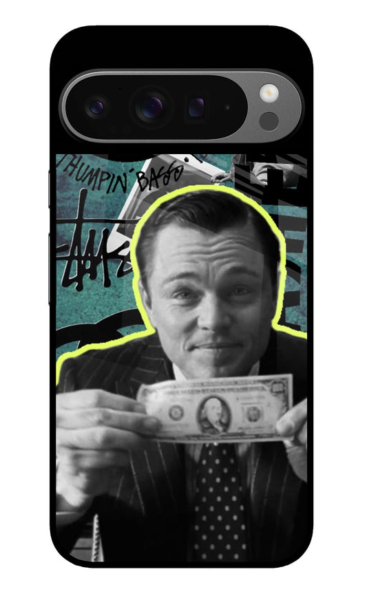 Wolf Of Wall Street Graffiti Edit Glass Case for Google Pixel 9 Pro
