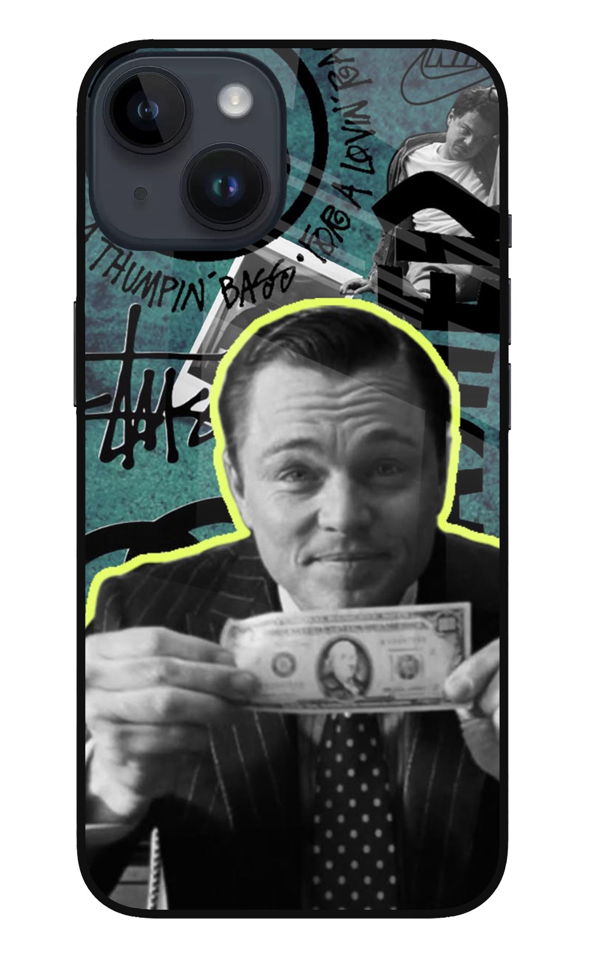 iPhone 14 99 Wolf Of Wall Street Graffiti Edit - Case Amaze