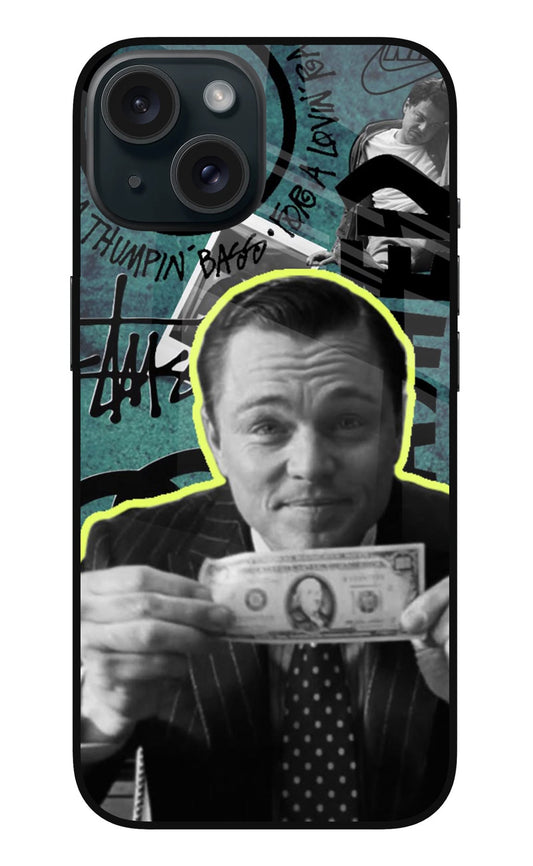 iPhone 15 99 Wolf Of Wall Street Graffiti Edit - Case Amaze