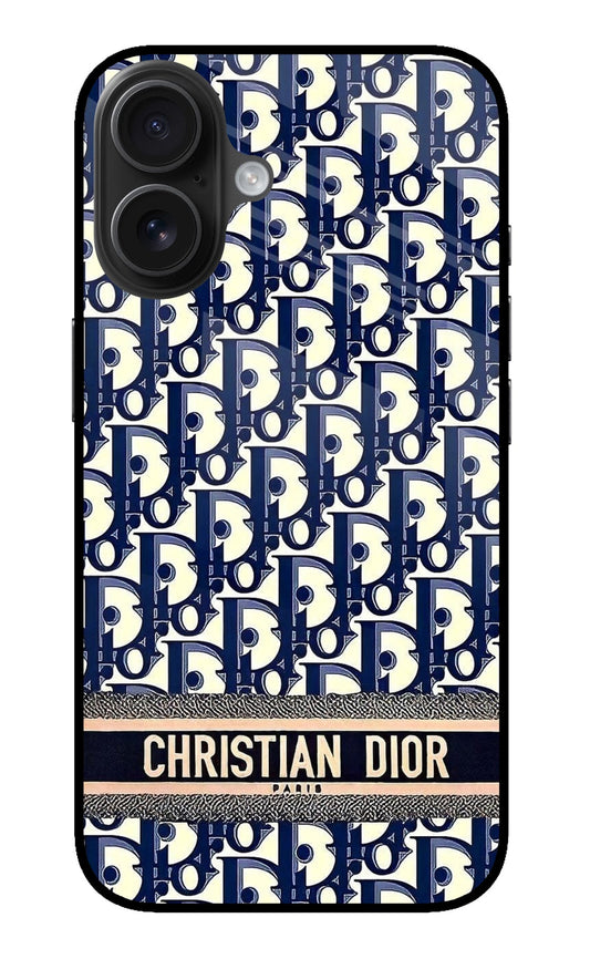 iPhone 16 88 Dior Monogram Classic Navy Pattern - Case Amaze