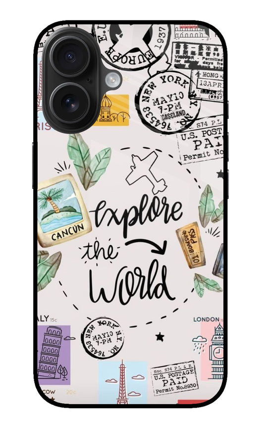 iPhone 16 Plus 98 Explore The World Stamp Art - Case Amaze