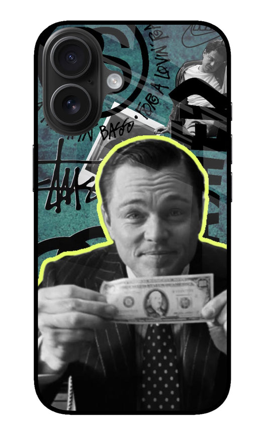 iPhone 16 Plus 99 Wolf Of Wall Street Graffiti Edit - Case Amaze